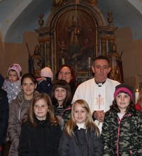 Proslava blagdana sv. Nikole u Obrežu Vivodinskom 